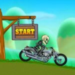 Motor Bike Hill Racing 2D